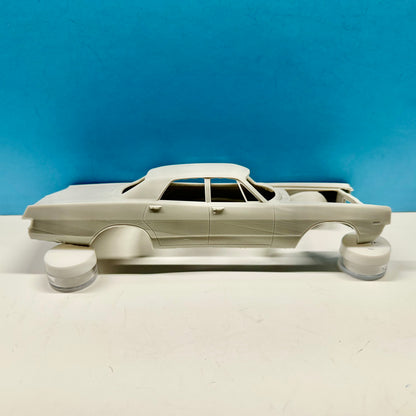 1969 Dodge Polara Sedan 4 Door 3D Printed Resin Model Kit KED