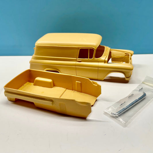 1955 Chevy Panel Truck Van Cast Resin Model Kit KED
