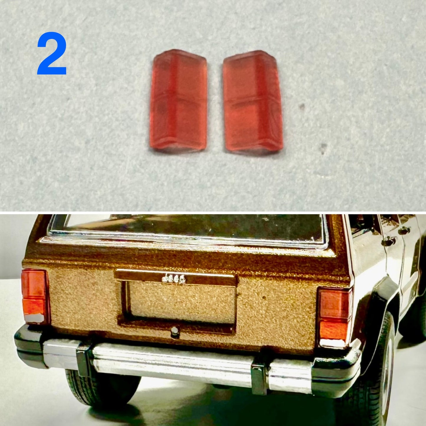 3D Printed 1984 Jeep Upgrade Parts 1/25