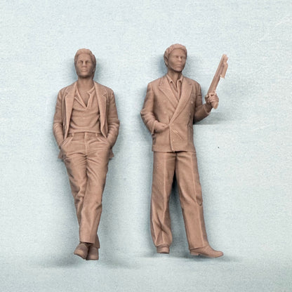 Miami Vice Figure Set for Diorama 1/24 1/25