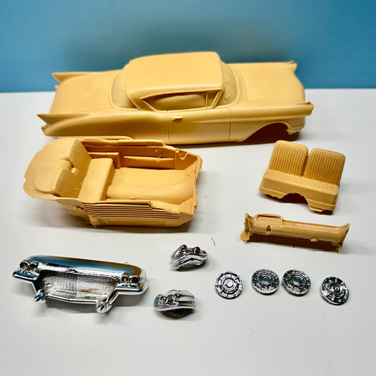1957 Cadillac Eldorado R&R Cast Resin Model Kit