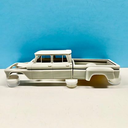 1965 Chevy K30 4x4 Dually pickup Truck 3D Printed Resin Model Kit KED