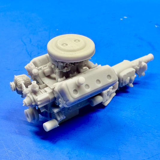 Hemi 426 Dual Carb Intake Engine 1/24 1/25