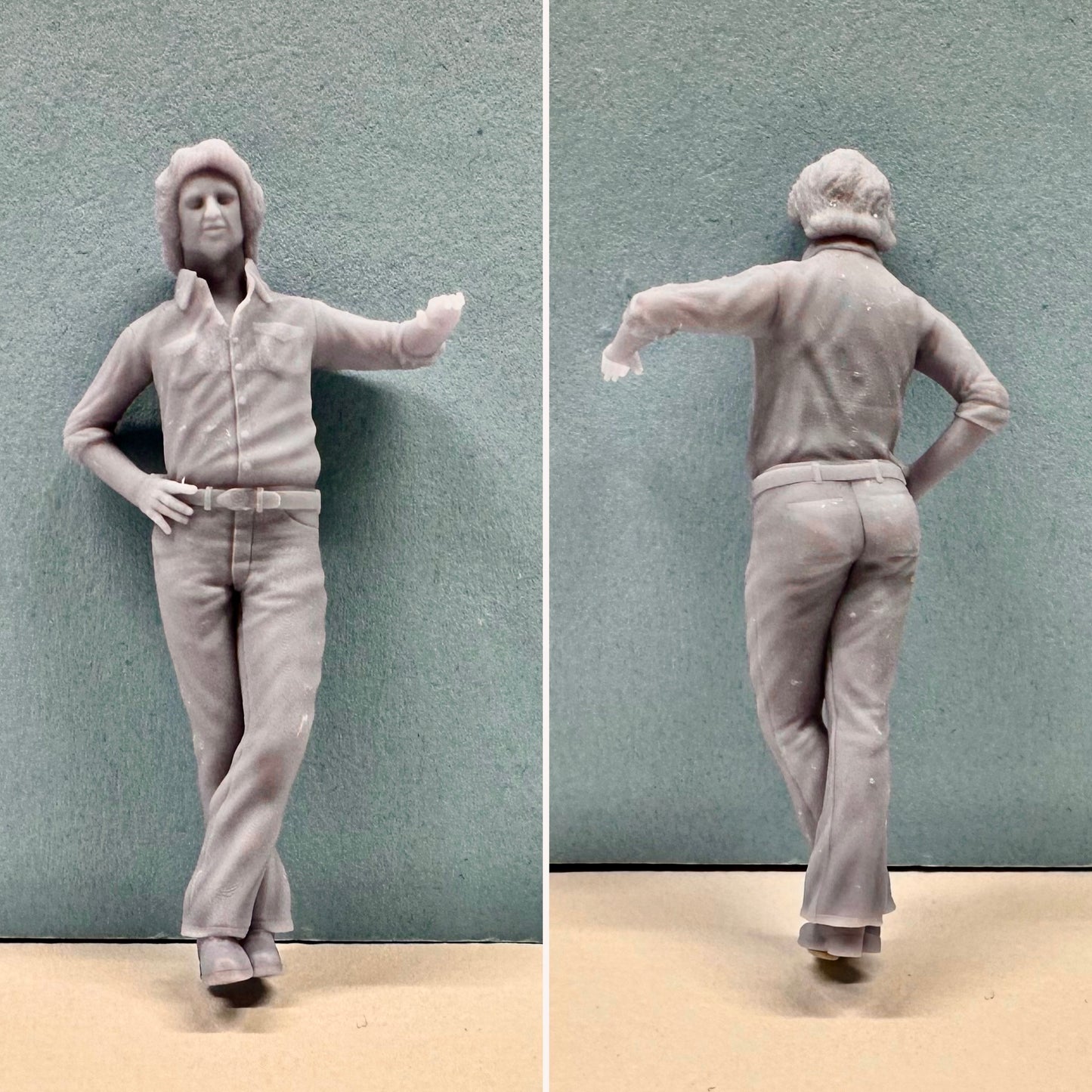 Dukes of Hazzard Figures for Diorama 1/24 1/25