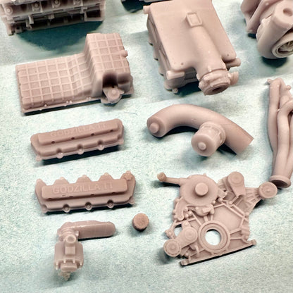 Ford 7.3L Godzilla Procharged Engine 1/25