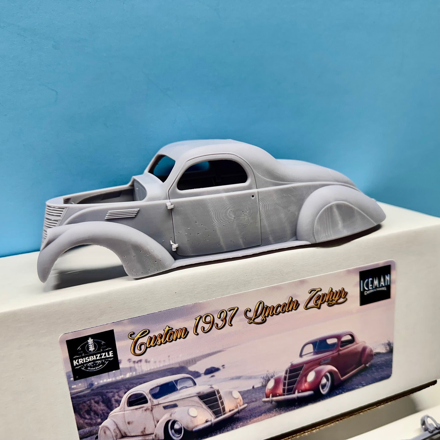 1937 Custom Lincoln Zephyr 1/25