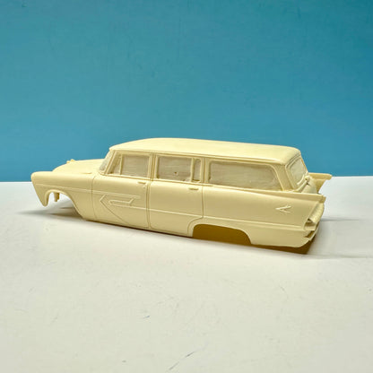 1956 Plymouth 4 Door Station Wagon Cast Resin Model Kit KED
