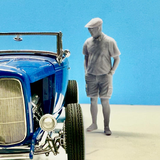 11. Gary Male Figure for Display or Diorama 1/24 1/25