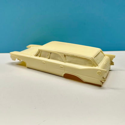 1960 Plymouth Fury Station Wagon Cast Resin Model Kit