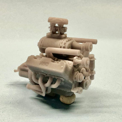 Ford Flathead SCoT Dixon Engine 1/25