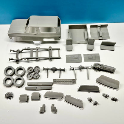 1984 Chevy Blazer K5 3D Printed Resin Model Kit