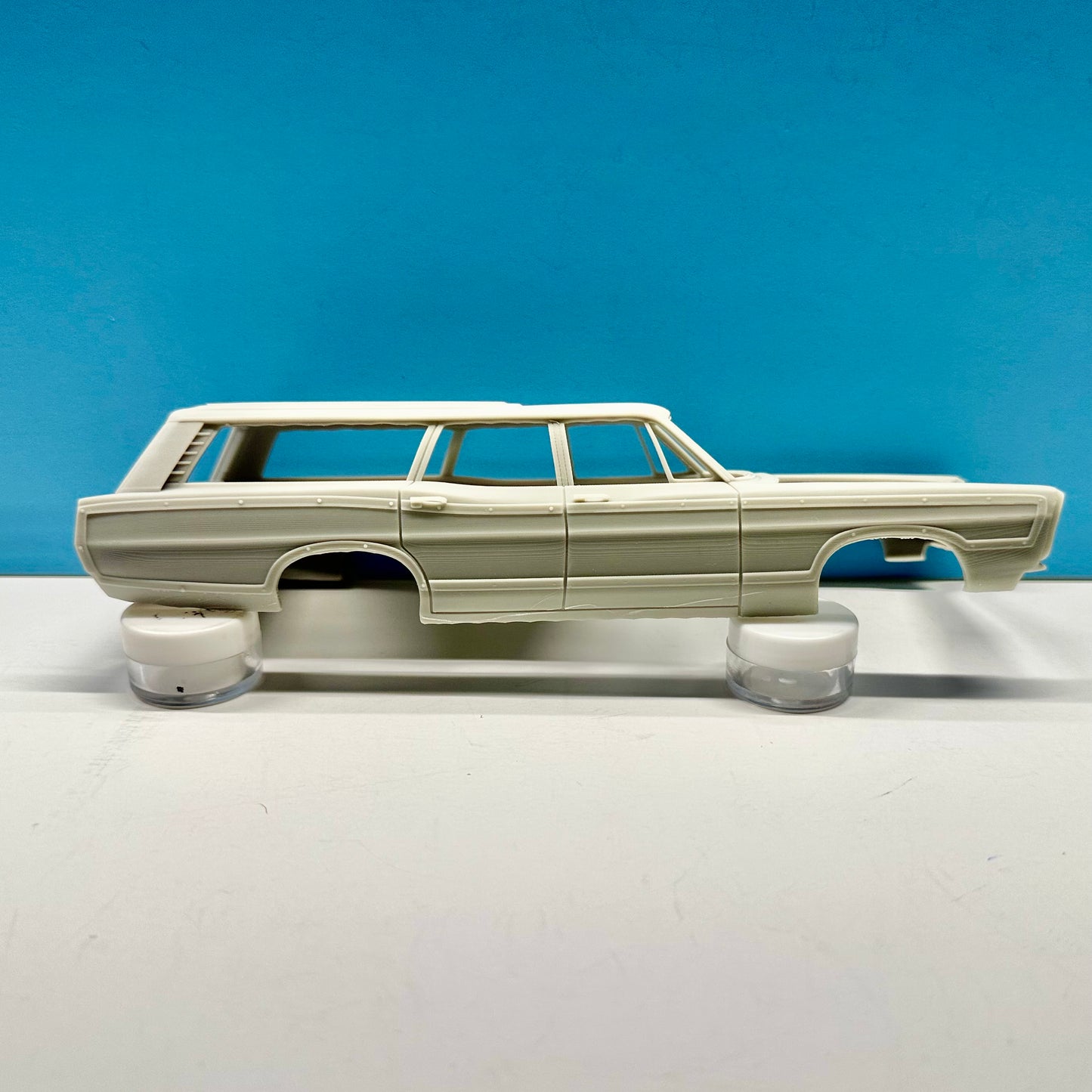 WOODGRAIN 1967 Ford Country Squire Station Wagon 3D Printed Resin Model Kit (Copy)