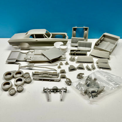 1968 Chevy Bel Air 3D Printed Resin Model Kit KED