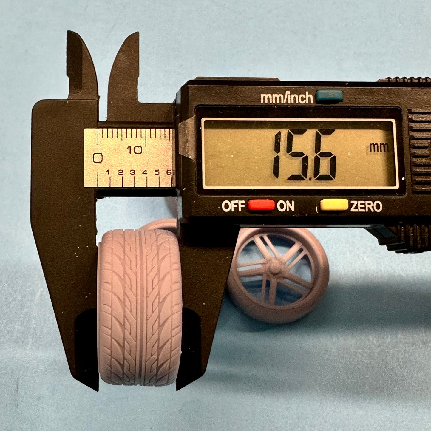 1 Big Raceline Sidewinder Custom Wheels and Tires Set 1/24 1/25