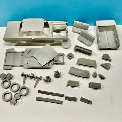 1967 Plymouth Valiant 100 3D Printed Resin Model Kit
