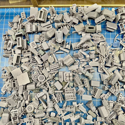 Garage Clutter - Parts for Diorama Display 1/24 1/25