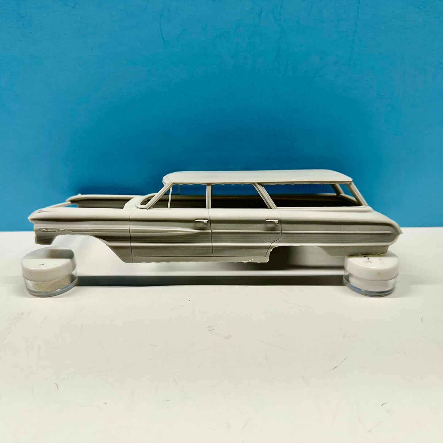 1964 Ford Country Sedan Station Wagon 3D Printed Resin Model Kit KED