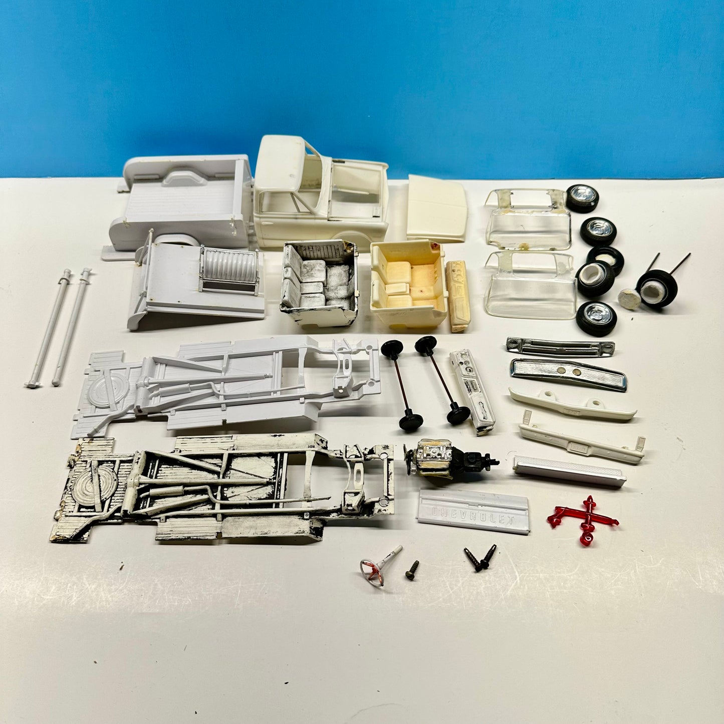 1970 Chevy Pickup Truck Parts Lot