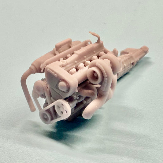 Nissan RB26 RB30 Single Turbo Engine 1/24