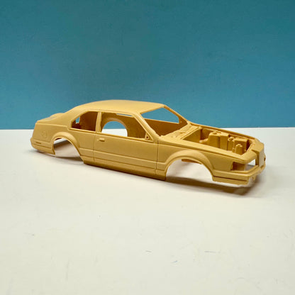 1990? Stock Lincoln Mark VII (non-pro street) Cast Resin Model Kit KED