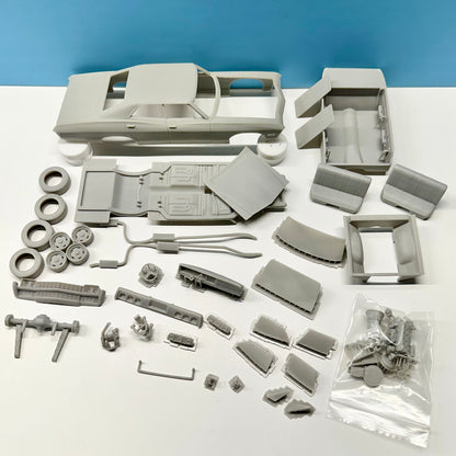 1968 Chevy Impala 4 Door Sedan 3D Printed Resin Model Kit
