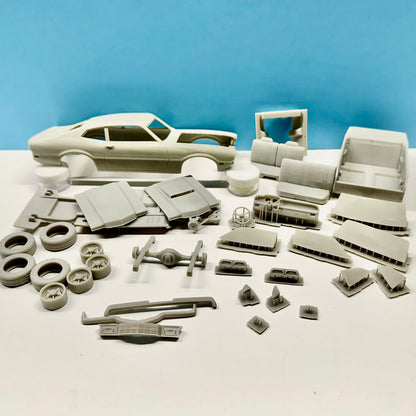 1971 Mercury Comet Stock/GT 3D Printed Resin Model Kit KED