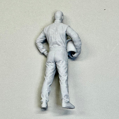 1 Race Car Driver #24 for Display or Diorama 1/24 1/25