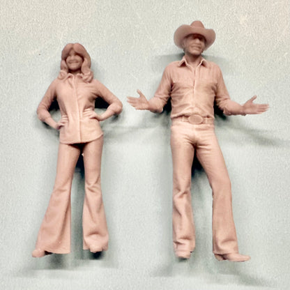 Carrie and The Bandit Figure for Display or Diorama 1/24 1/25