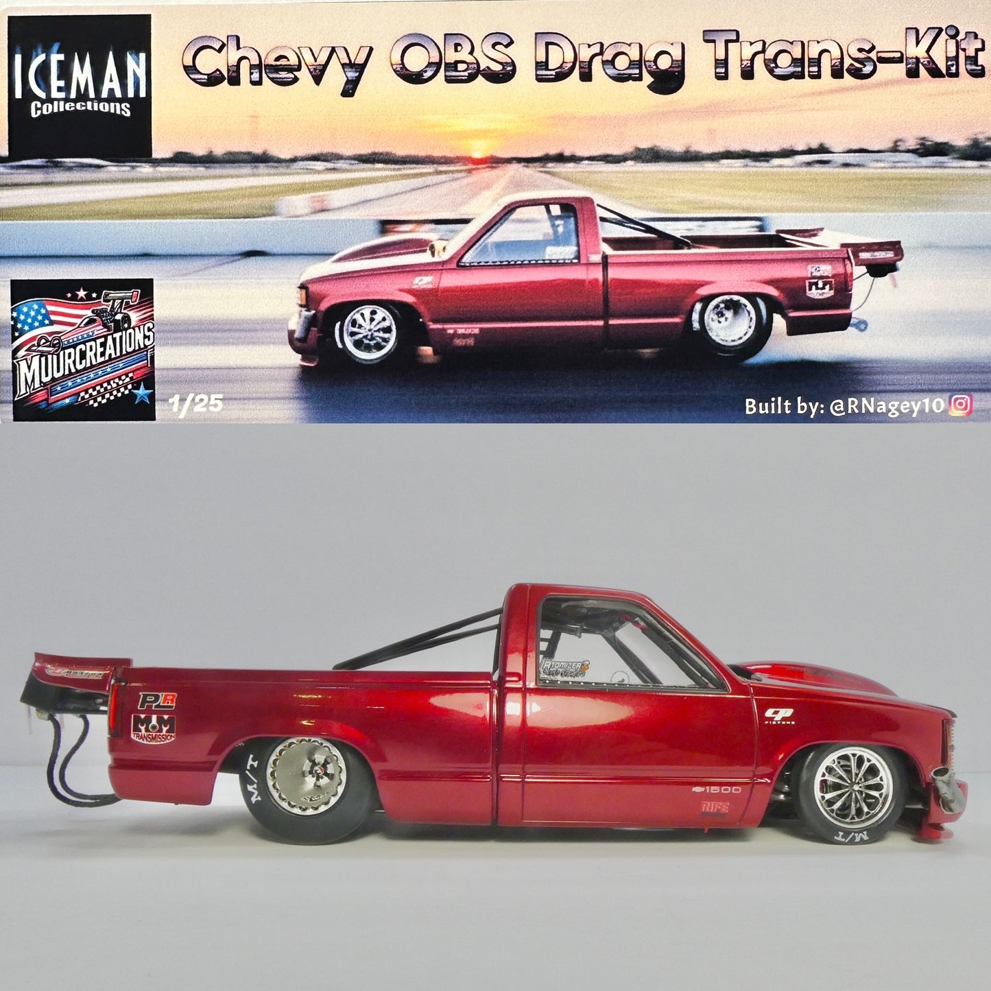 Chevy OBS Drag Trans-Kit 1/25