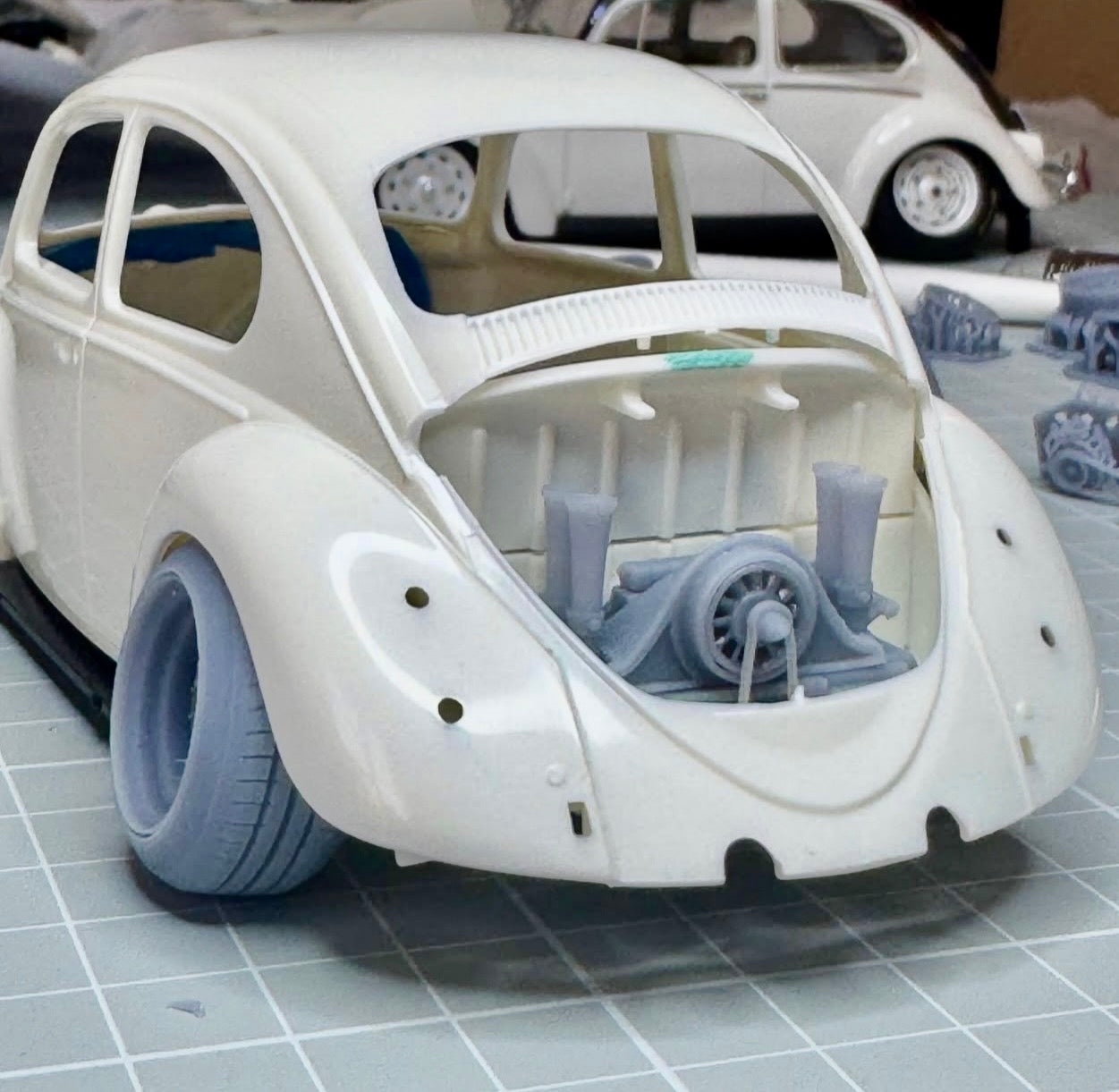 VW Billet Flat 4 Boxer Engine 1/24
