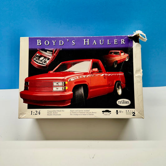 Testor's 1990s Boyds Hauler Pickup Truck 1/24