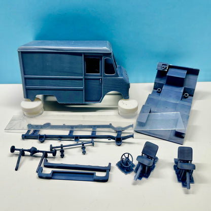 1962 Metro Van 3D Printed Resin Model Kit KED
