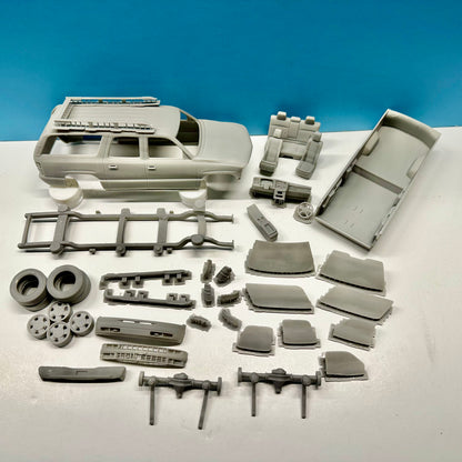 2001 Chevy Suburban 3D Printed Resin Model Kit KED