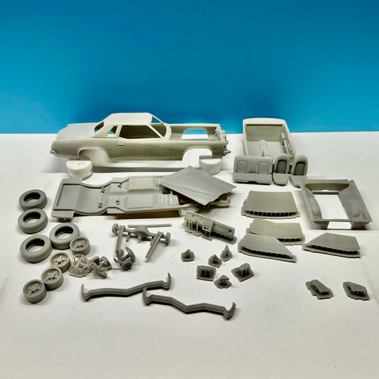 1973 Pontiac Grand Prix 3D Printed Resin Model Kit