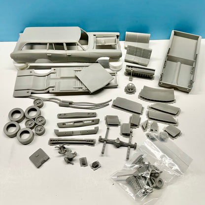 1968 Dodge Coronet Station Wagon 3D Printed Resin Model Kit KED