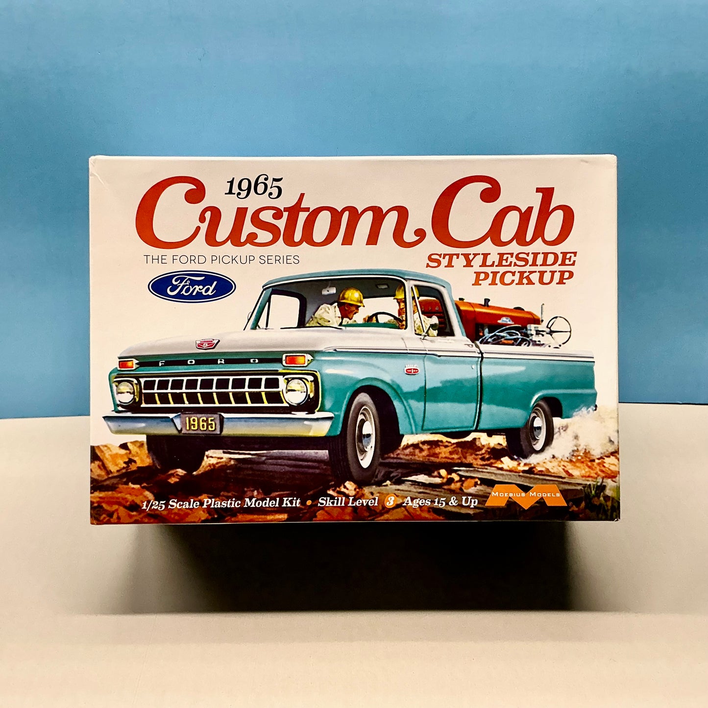 1965 Ford Custom Cab Styleside Pickup Truck by Moebius - 15 % OFF