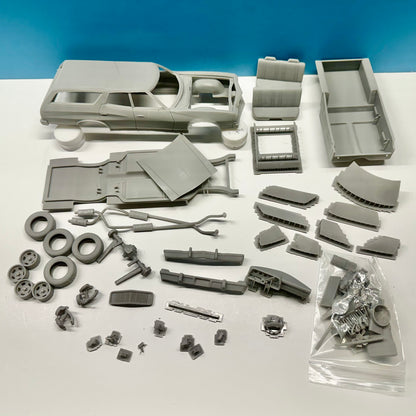 1974 Ford Gran Torino Station Wagon 3D Printed Resin Model Kit