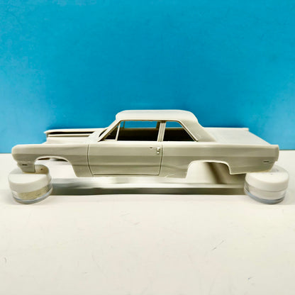 1970 Plymouth Valiant 2 Door 3D Printed Resin Model Kit KED