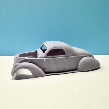#2 1937 Lincoln Zephyr Body Only (Defective) 1/25
