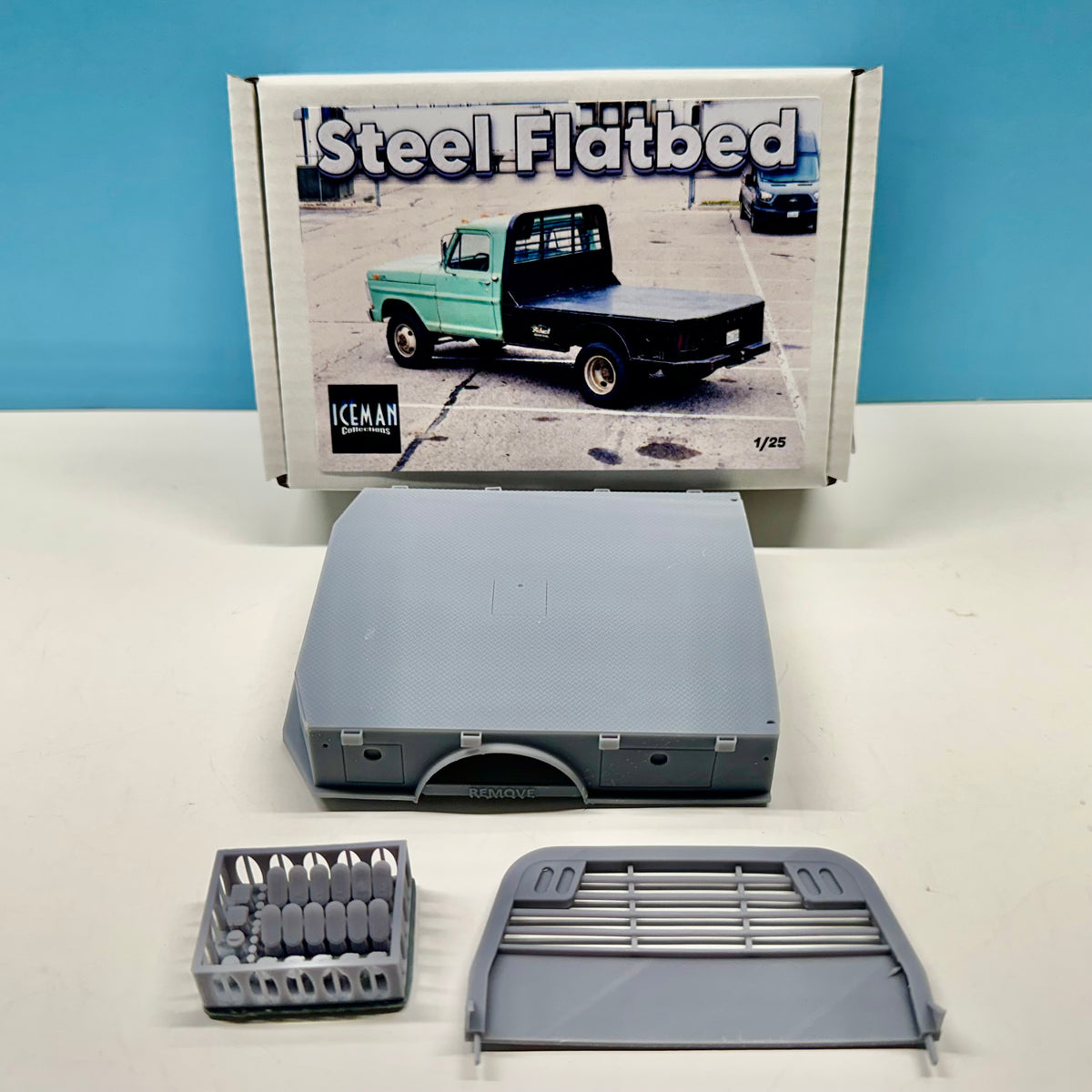 Steel Flatbed 1/24 1/25