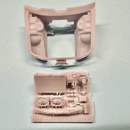 Nissan Skyline GTR Engine Bay Kit 1/24