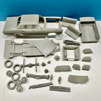 1967 Ford Galaxie 4 Door Sedan 3D Printed Resin Model Kit