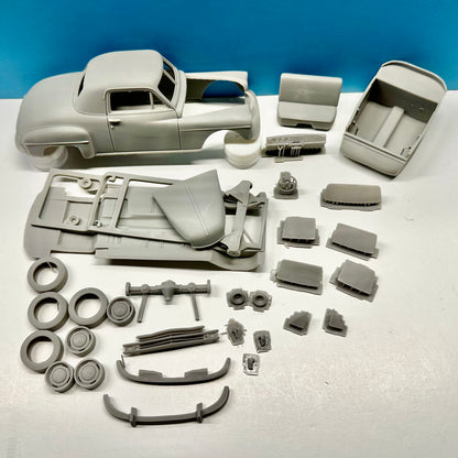 1949 Plymouth Business Coupe 3D Printed Resin Model Kit KED