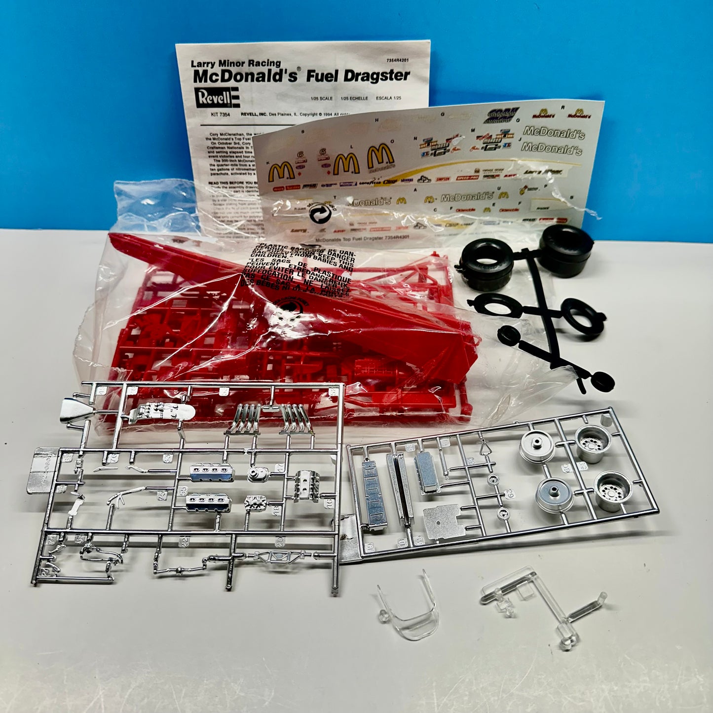 McDonalds Rail Dragster  Larry Minor Racing by Revell