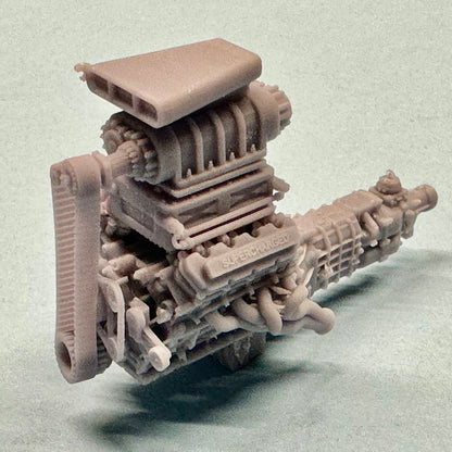Roots Blown Upgrade Kit for Ford Godzilla Engine 1/24 1/25 - 30% OFF
