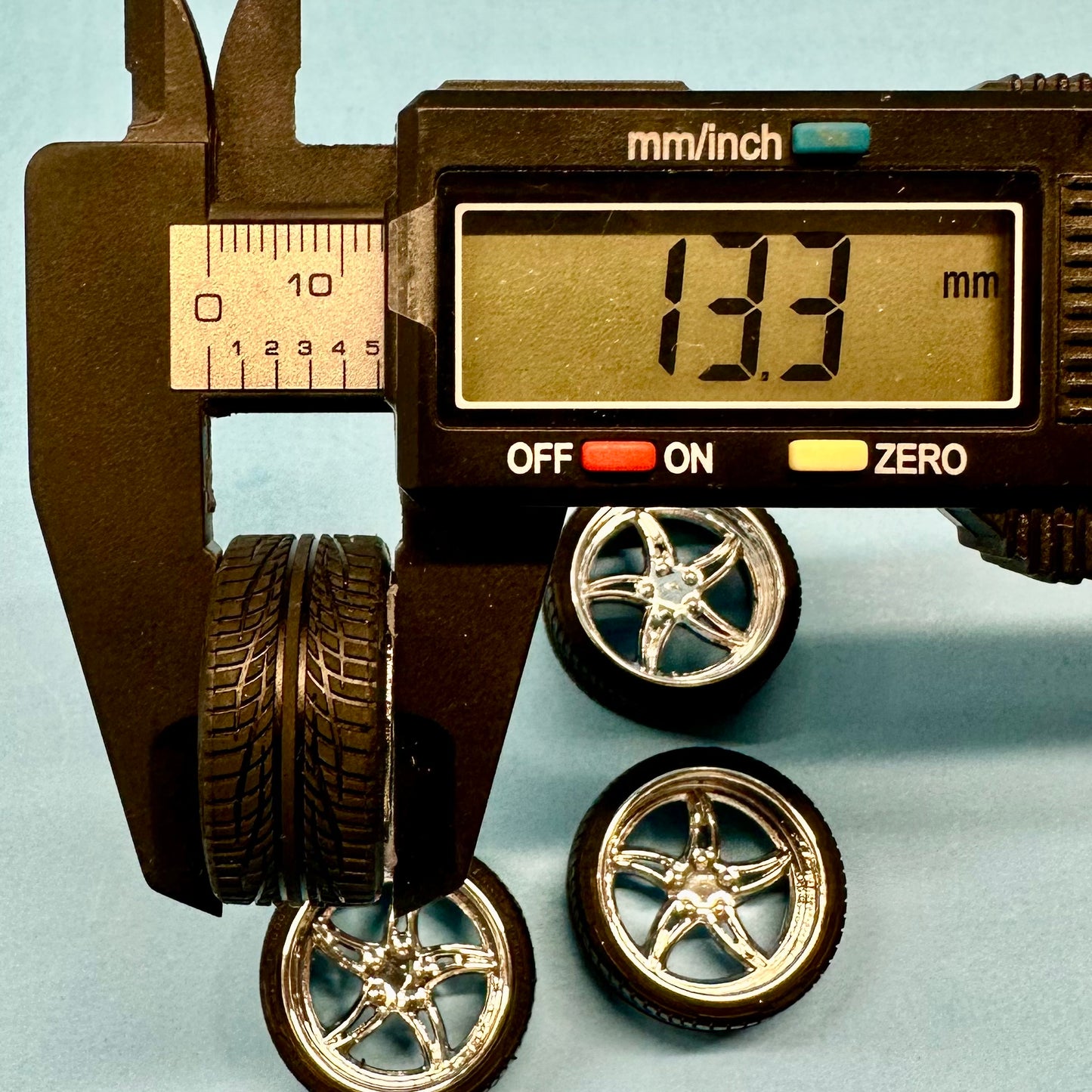 7 Custom Wheels Resin 1/24 1/25