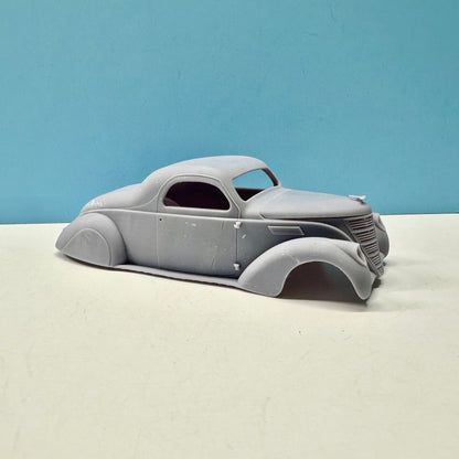 #1 1937 Lincoln Zephyr Body Only (Defective) 1/25