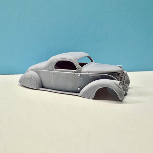 #1 1937 Lincoln Zephyr Body Only (Defective) 1/25