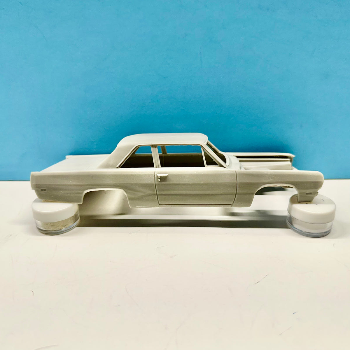 1970 Plymouth Valiant 2 Door 3D Printed Resin Model Kit KED