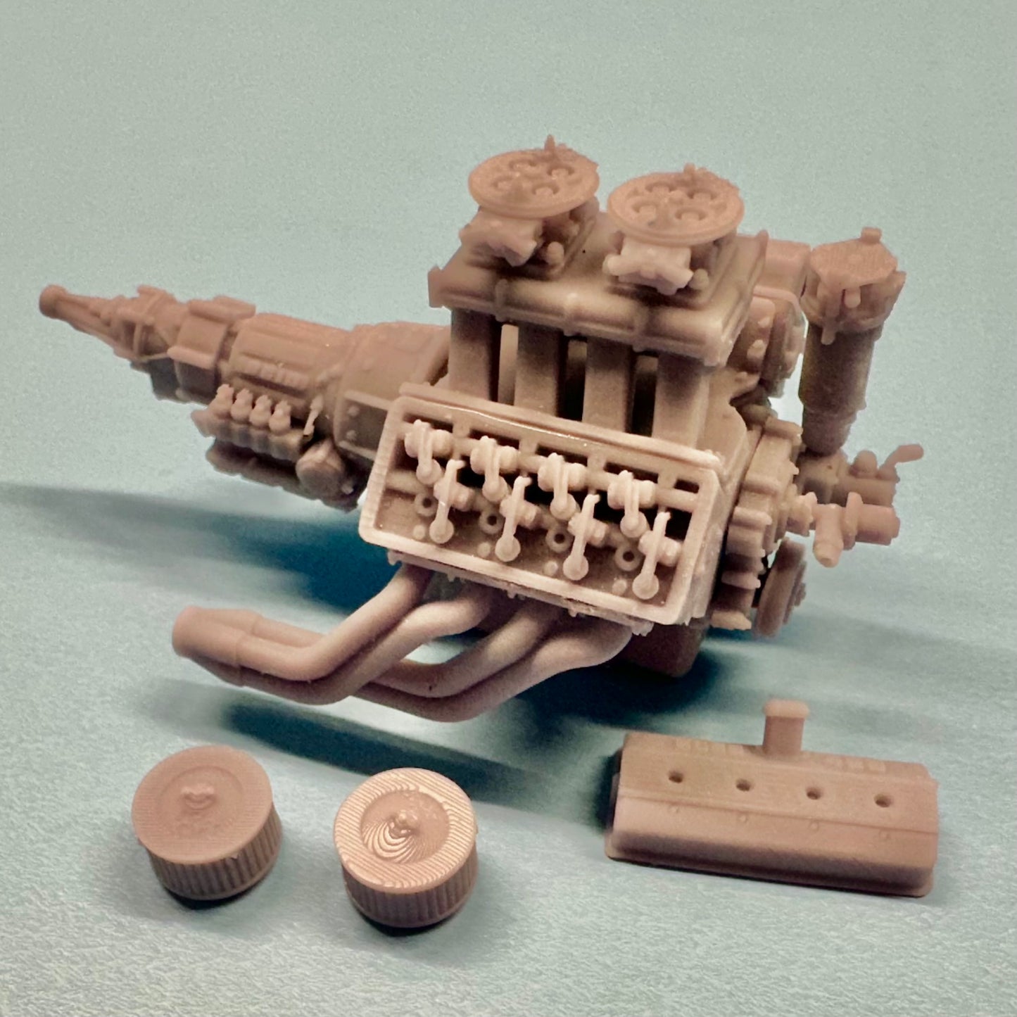 Ford Boss 429 Pro Stock Engine 1/25
